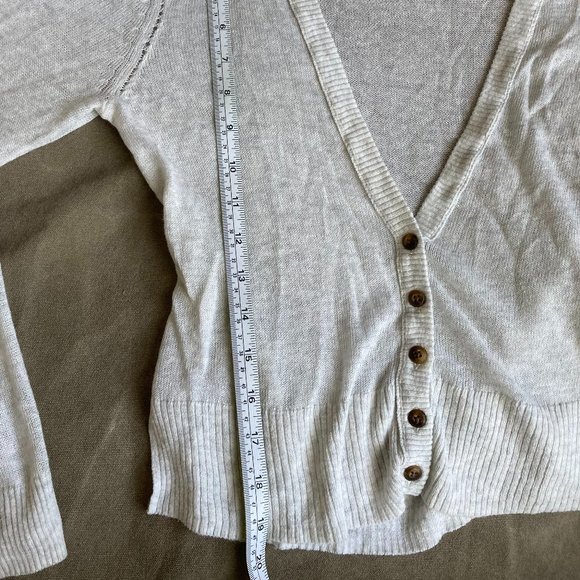 Aerie cream cardigan - Picture 10 of 11